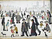 The Cripples 1949 By L-S-Lowry
