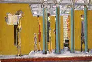 Subway 1937 By Mark Rothko (Inspired By)