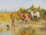 The Marriage Ceremony By Charles M Russell