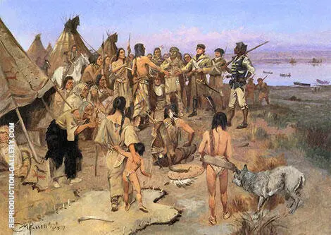 Captain William Clark of the Lewis and Clark Expedition 1897 By Charles M Russell