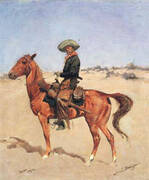 The Puncher 1895 By Frederic Remington