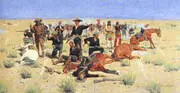 Rounded-Up 1901 By Frederic Remington