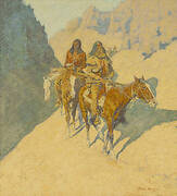 The Unknown Explorers 1908 By Frederic Remington