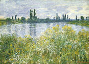 Banks of the Seine Vetheuil 1880 By Claude Monet