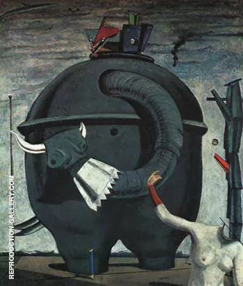 Celebes the Elephant, 1921 By Max Ernst