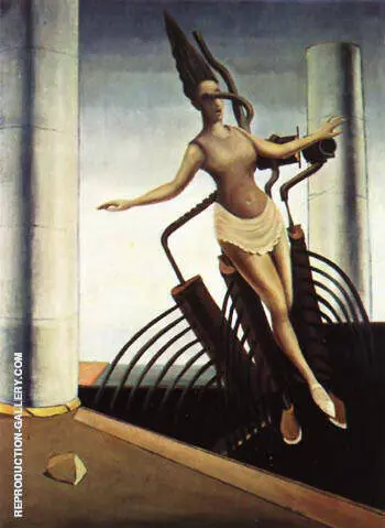 The Equivocal Women, 1923 By Max Ernst