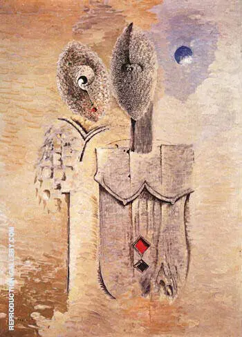 Two Sisters, 1906 By Max Ernst