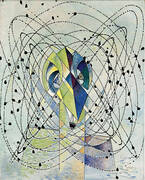 Young Man Intrigued by the Flight of a Non-Euclidean Fly By Max Ernst
