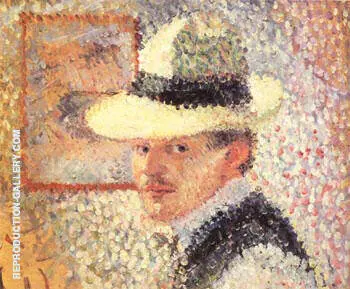 Self-Portrait 1902 By Hans Hofmann