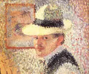 Self-Portrait 1902 By Hans Hofmann