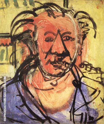 Self-Portrait l, 1942 By Hans Hofmann