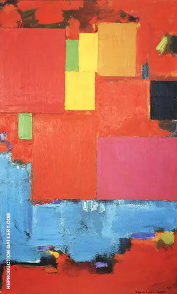 Pompeii, 1959 By Hans Hofmann