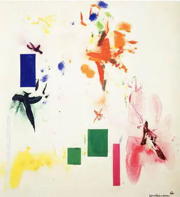 Joy Sparks of the Gods ll, 1965 By Hans Hofmann