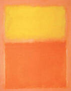 Orange and Yellow 1956 2 By Mark Rothko (Inspired By)