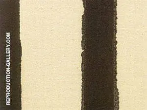 Detail of Black Fire I 1961 By Barnett Newman
