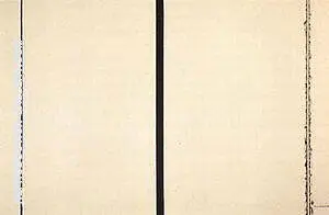 Shining Forth To George 1961 By Barnett Newman