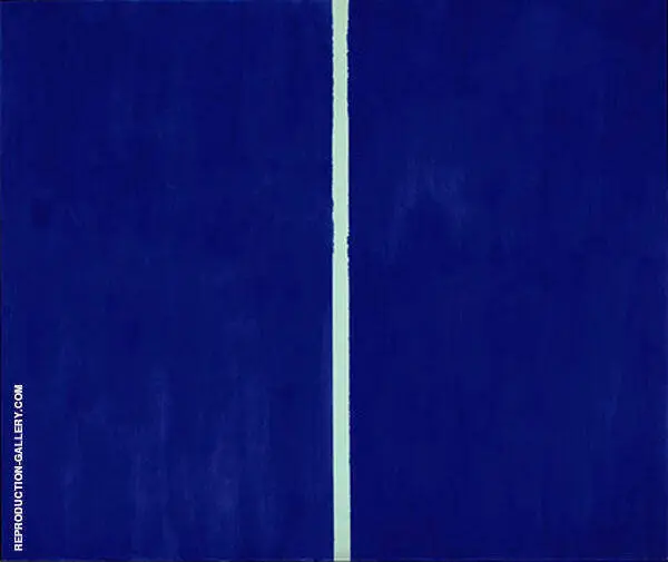 Onement VI 1953 By Barnett Newman