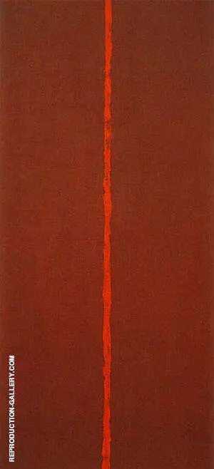 Onement III 1949 By Barnett Newman
