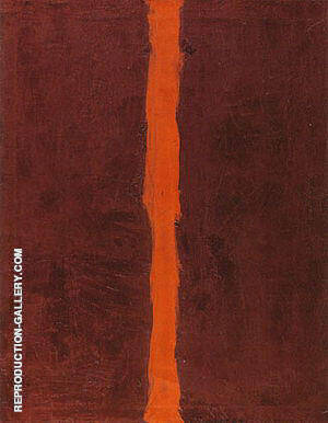 End Of Silence 1949 by Barnett Newman | Oil Painting Reproduction