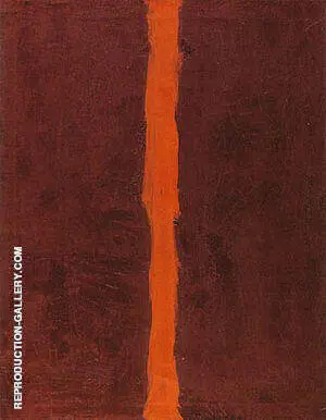 End Of Silence 1949 By Barnett Newman
