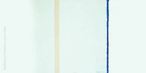 White Fire I 1954 By Barnett Newman