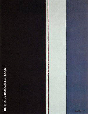 The Word II 1954 by Barnett Newman | Oil Painting Reproduction