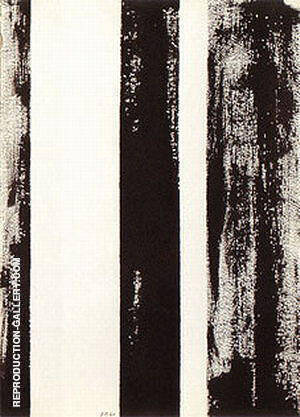 No 65 Untitled 1960 by Barnett Newman | Oil Painting Reproduction
