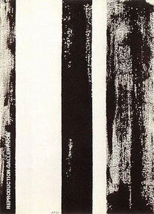 No 65 Untitled 1960 By Barnett Newman