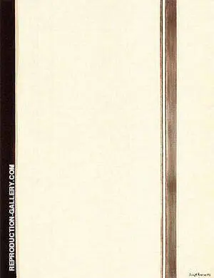 Second Station 1958 By Barnett Newman