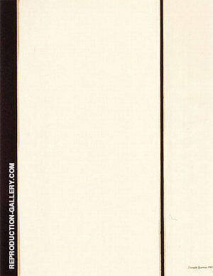 Sixth Station 1962 by Barnett Newman | Oil Painting Reproduction