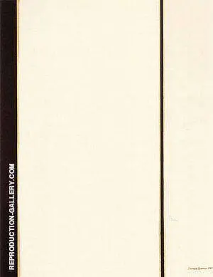 Sixth Station 1962 By Barnett Newman