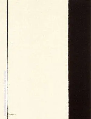 Seventh Station 1964 By Barnett Newman