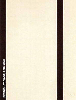 Eighth Station 1964 by Barnett Newman | Oil Painting Reproduction