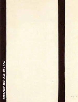 Eighth Station 1964 By Barnett Newman