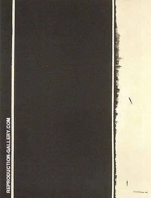 Twelfth Station 1965 By Barnett Newman