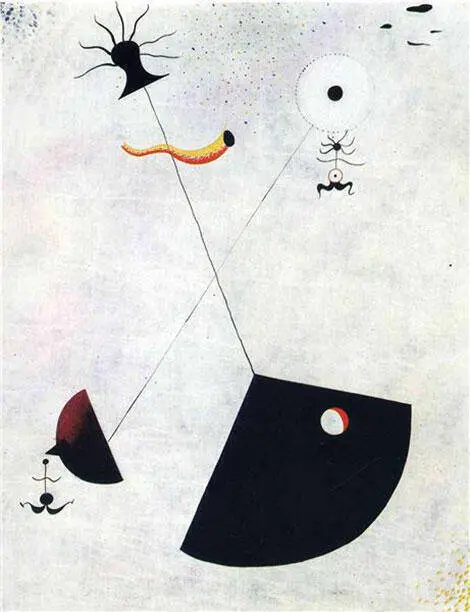 Maternity 1924 By Joan Miro