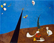Dialogue of Insects 1924-25 By Joan Miro