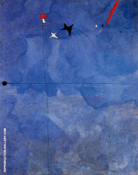 Head of a Catalan Peasant c1925 By Joan Miro