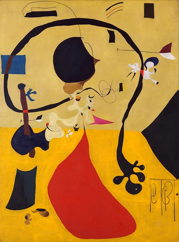 Dutch Interior III 1928 By Joan Miro