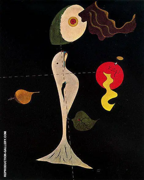 Nude 1926 By Joan Miro