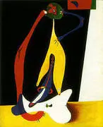 Seated Woman 1932 By Joan Miro