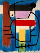 Seated Woman 1931 By Joan Miro
