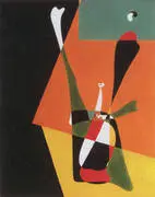 Girl Doing Physical Culture 1932 By Joan Miro