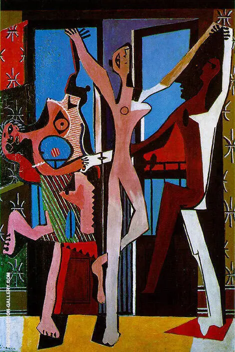 Three Dancers 1925 By Pablo Picasso