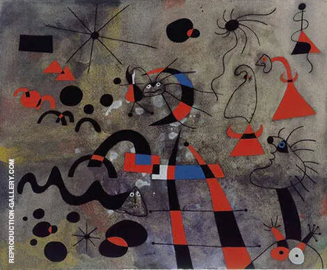 The Escape Ladder 1940 By Joan Miro