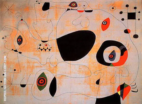 The Port 1945 By Joan Miro