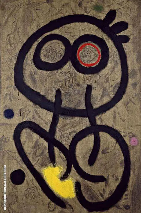 Self-Portrait 1937 By Joan Miro
