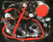 Joy of a Little Girl in Front of the Sun 1960 By Joan Miro