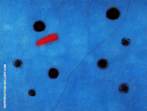Blue I 1961 By Joan Miro