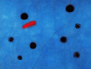 Blue I 1961 By Joan Miro